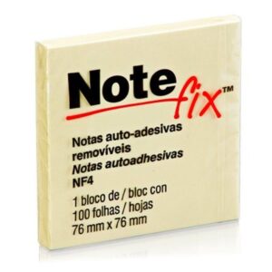 POST IT BLOCO ADESIVO AMARELO 100 FOLHAS GRANDE