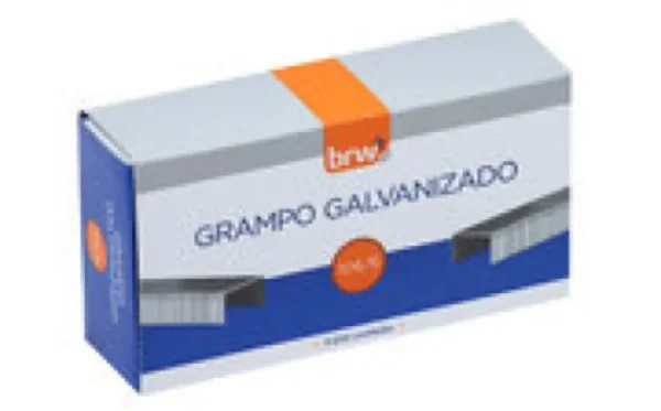 GRAMPO GALVANIZADO PARA GRAMPEADOR 5.000 UNIDADES