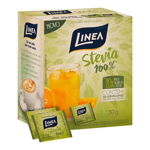 ADOCANTE EM PO STEVIA 50X0,5G LINEA