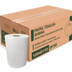 PAPEL TOALHA BOBINA FS 6X200M FIT IPEL