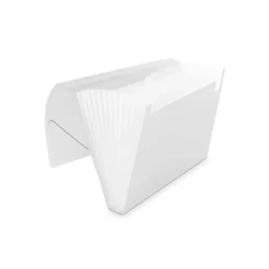 PASTA SANFONADA A4 TRANSPARENTE